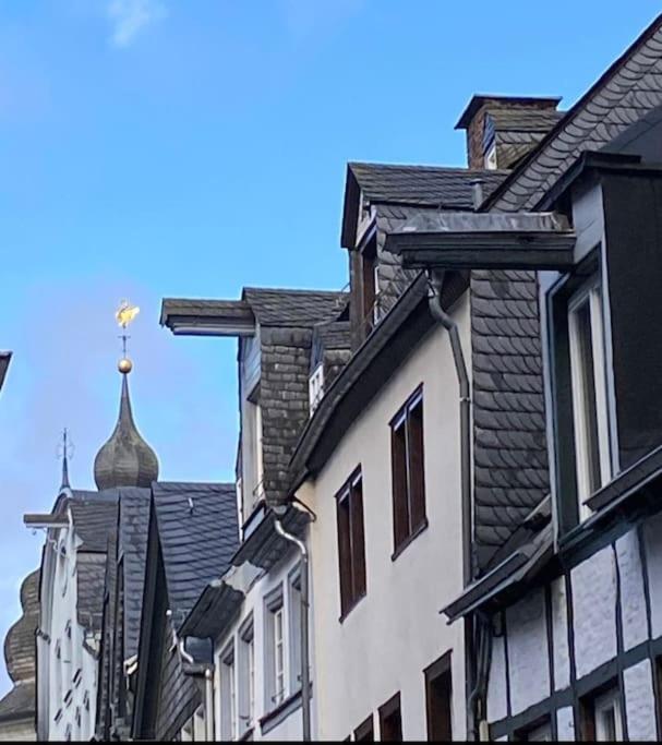 Ferienwohnung Hueftgold Schlafen & Wohnen Monschau Exterior foto