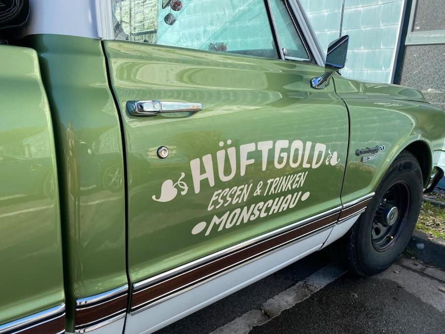 Ferienwohnung Hueftgold Schlafen & Wohnen Monschau Exterior foto