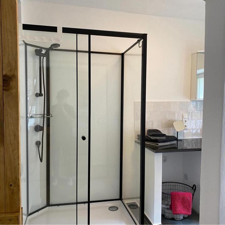 Ferienwohnung Hueftgold Schlafen & Wohnen Monschau Exterior foto